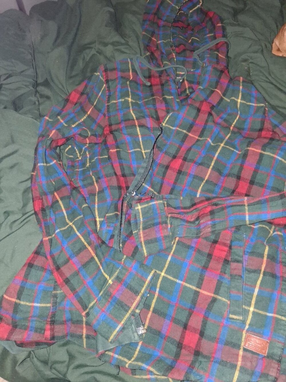 LL Bean Hooded Shacket